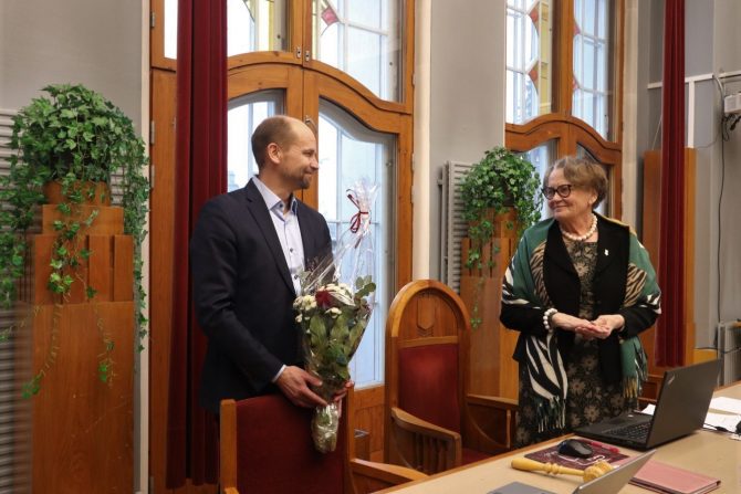 Janne Kinnunen ja Pirjo Siiskonen.