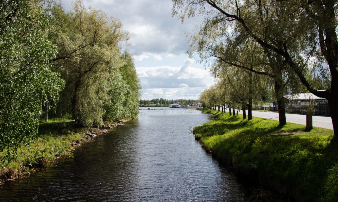 Kävelykierrokset Mikkelissä alkavat 12.6. Kuva Laiturikadulta.
