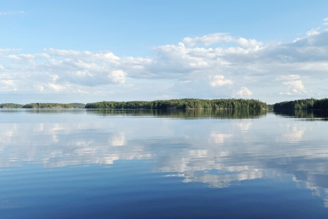 Saimaa-maisema.