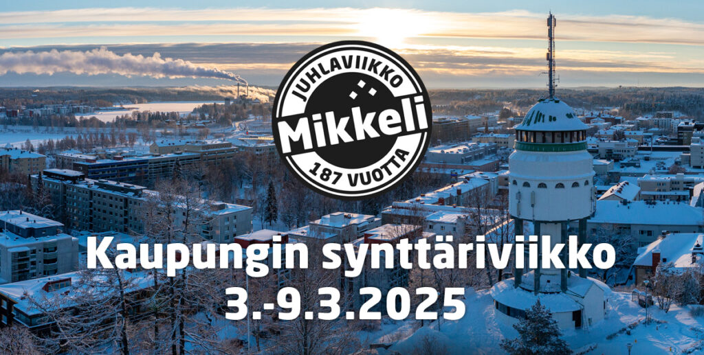 Kaupungin synttäriviikko 3.-9.3.2025.