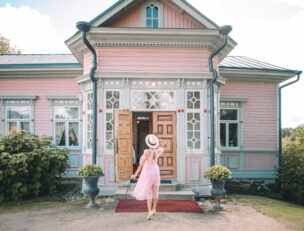 Tertin kartanon sisäänkäynti