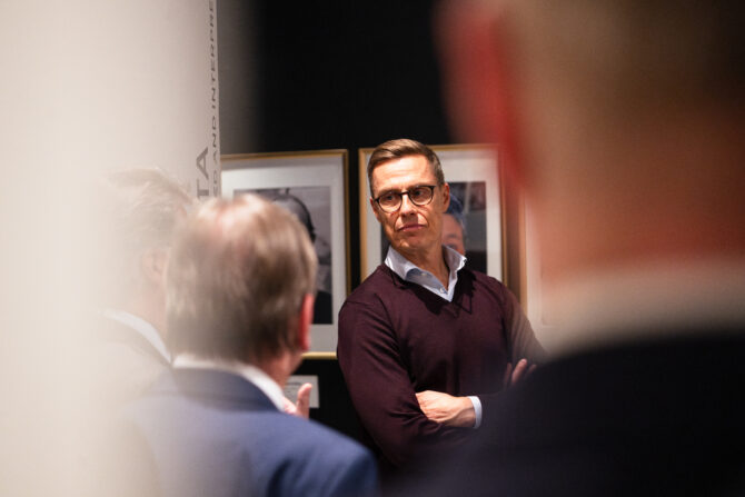 Tasavallan presidentti Alexander Stubb