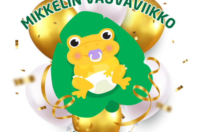 Vauvaviikon logo.