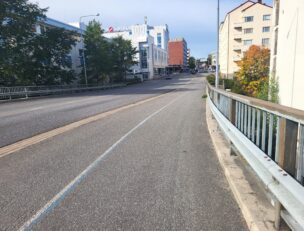 Näkymä Vilhonkadulle.