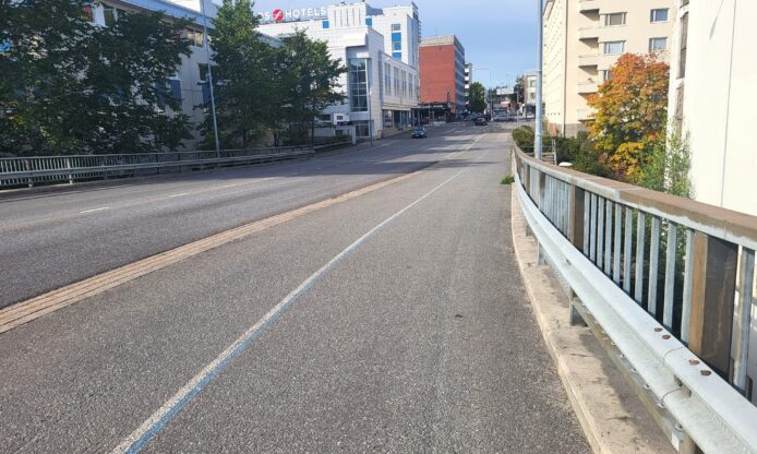 Näkymä Vilhonkadulle.